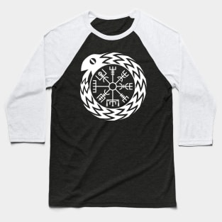 Vegvisir Jormungandr Norse Mythology T-shirt Baseball T-Shirt